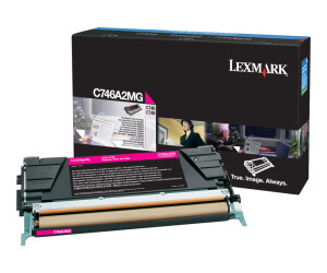 Lexmark Magenta - original - Toner cartridge LCCP, LRP
