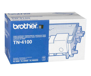 Brother TN4100 - black - original - toner cartridge