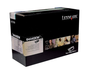 Lexmark black - original - toner cartridge LCCP