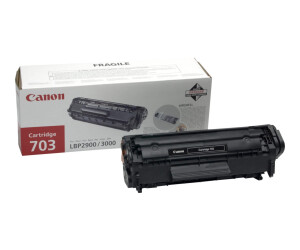 Canon 703 - black - original - toner cartridge
