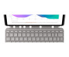 Logitech Combo Touch - keyboard and folio hop - with a trackpad - backlit - Apple Smart Connector - Qwerty - Spanish - Sand - for Apple 12.9 -inch iPad Pro (5th generation)