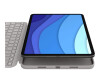 Logitech Combo Touch - keyboard and folio hop - with a trackpad - backlit - Apple Smart Connector - Qwerty - Sand - Sand - For Apple 11 -inch iPad Pro (1st generation, 2nd generation, 3rd generation)