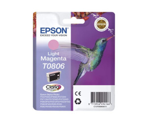 Epson T0806 - 7.4 ml - hellmagentafarben - Original