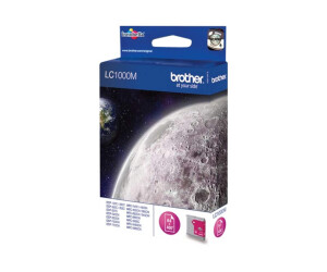 Brother LC1000M - Magenta - original - Tintenpatrone