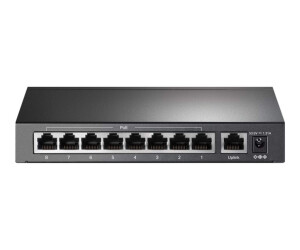 TP -Link TL -SF1009P - Switch - Unmanaged - 8 x 10/100 (POE+)