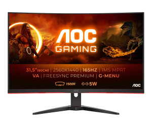 AOC Gaming CQ32G2SE/BK - LED-Monitor - Gaming - gebogen - 80 cm (32")