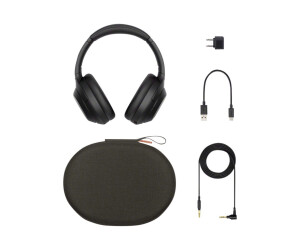 Sony WH -1000XM4 - headphones with microphone -