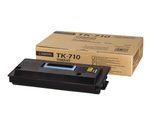 Kyocera TK 710 - Black - Original - Toner replacement