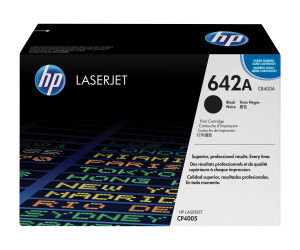 HP 642A - Schwarz - original - LaserJet - Tonerpatrone (CB400A)