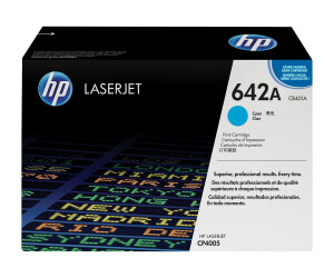 HP 642A - Cyan - original - LaserJet - Tonerpatrone (CB401A)