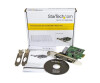 Startech.com 2 Port PCI Express Serial Card with 16C1050 UART