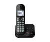 Panasonic KX -TGC460GB - cordless telephone - answering machine with phone number display