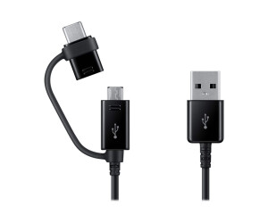 Samsung Dual Car Charger EP-L1100 - Auto-Netzteil - 15 Watt - 2 A - FC - 2 Ausgabeanschlussstellen (USB)