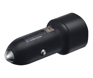 Samsung Dual Car Charger EP-L1100 - Auto-Netzteil - 15 Watt - 2 A - FC - 2 Ausgabeanschlussstellen (USB)