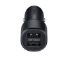 Samsung Dual Car Charger EP-L1100 - Auto-Netzteil - 15 Watt - 2 A - FC - 2 Ausgabeanschlussstellen (USB)