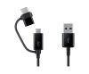 Samsung Dual Car Charger EP-L1100 - Auto-Netzteil - 15 Watt - 2 A - FC - 2 Ausgabeanschlussstellen (USB)