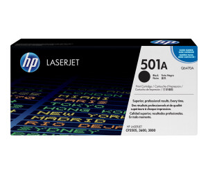 HP 501A - Schwarz - original - LaserJet - Tonerpatrone...