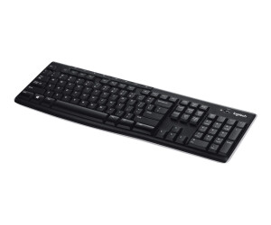 Logitech Wireless Keyboard K270 - Tastatur - kabellos