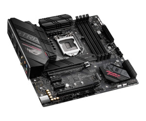 ASUS ROG STRIX B560-G GAMING WIFI - Motherboard - micro ATX - LGA1200-Sockel - B560 Chipsatz - USB-C Gen2, USB 3.2 Gen 1, USB 3.2 Gen 2, USB-C Gen 2x2 - 2.5 Gigabit LAN, Wi-Fi, Bluetooth - Onboard-Grafik (CPU erforderlich)