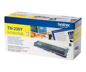 Brother TN230Y - Yellow - original - toner cartridge