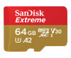 Sandisk Extreme-Flash memory card (Microsdxc-A-SD adapter included)