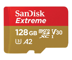 Sandisk Extreme - Flash memory card - 128 GB