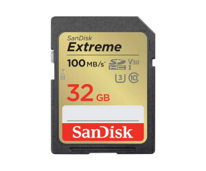 Sandisk Extreme Plus - Flash memory card - 32 GB
