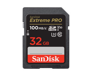 Sandisk Extreme Pro - Flash memory card - 32 GB