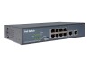 Digitus 8-Port Fast Ethernet Poe Switch, 19 inches, unmanaged, 2 uplinks