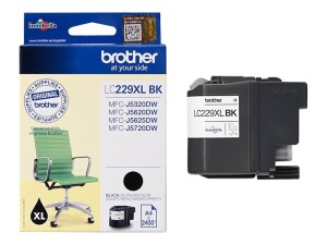 Brother LC229XLBK - Schwarz - Original - Tintenpatrone