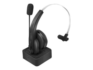LogiLink Headset - On-Ear - Bluetooth - kabellos