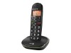 Doro PhoneEasy 100w - Schnurlostelefon mit Rufnummernanzeige