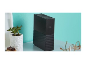 WD My Book WDBBGB0140HBK - Festplatte - verschlüsselt - 14 TB - extern (Stationär)