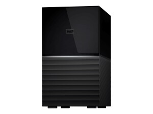 WD My Book Duo WDBFBE0280JBK - Festplatten-Array - 28 TB - 2 Schächte - HDD 14 TB x 2 - USB 3.1 Gen 1 (extern)