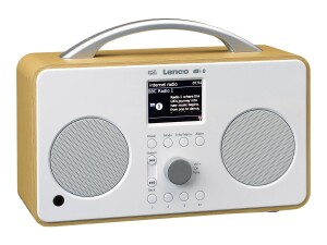 Lenco PIR-645 - Internetradio - 6 Watt - wei&szlig;