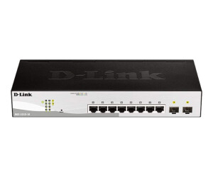 D-Link DGS 1210-10 - Switch - Smart - 8 x 10/100/1000 + 2...