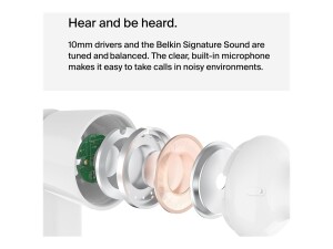 Belkin ROCKSTAR - Ohrhörer mit Mikrofon - im Ohr