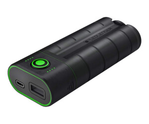 LED Lenser Flex7 - Powerbank / battery charger 2 x 18650 (USB)