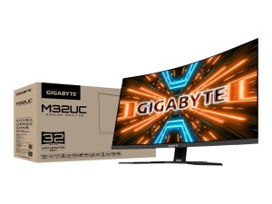 Gigabyte M32UC - LED-Monitor - Gaming - gebogen - 80 cm (31.5")