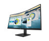 HP P34HC G4 - P -Series - LED monitor - bent - 86.36 cm (34 ")