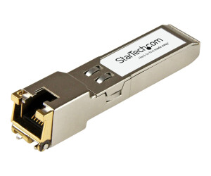 StarTech.com PLUS-T-ST Transceiver Modul (SFP+ Module, 100/1000/10000Base-TX Palo Alto Networks kompatibel, Kupfer, RJ-45 Kupfer mit DDM)