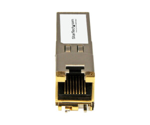 Startech.com Plus-T-St Transceiver Module (SFP+ Module, 100/1000/10000Base-Tx Palo Alto Networks Compatible, copper, RJ-45 copper with DDM)