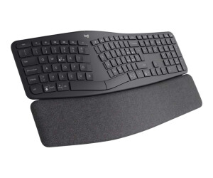 Logitech Ergo K860 - keyboard - wireless - 2.4 GHz, Bluetooth 5.0