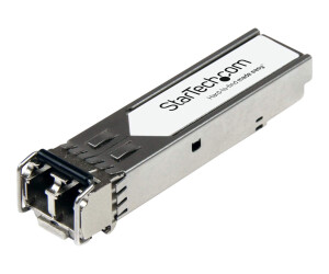 StarTech.com 10301-ST Transceiver Modul (SFP+ Module, 10GBase-SR Extreme Networks kompatibel, Glasfaser, 850nm, LC Multimode mit DDM)