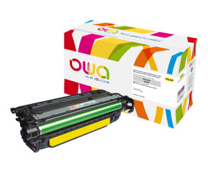 Armor Owa - yellow - compatible - reprocessed - toner cartridge (alternative to: HP 654a)
