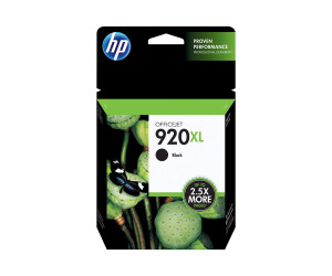 HP 920XL - Hohe Ergiebigkeit - Schwarz - Original