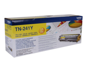 Brother TN241Y - yellow - original - toner cartridge