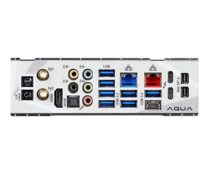 ASRock Z490 AQUA - Motherboard - E-ATX - LGA1200-Sockel - Z490 Chipsatz - USB-C Gen2, USB 3.2 Gen 1, USB 3.2 Gen 2 - 10 Gigabit LAN, 2.5 Gigabit LAN, Wi-Fi, Bluetooth - Onboard-Grafik (CPU erforderlich)