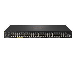 HPE Aruba 2930F 48G PoE+ 4SFP - Switch - L3 - managed -...