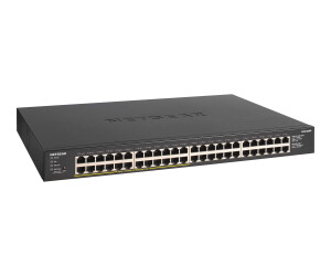 Netgear GS348PP - Switch - Unmanaged - 48 x 10/100/1000...